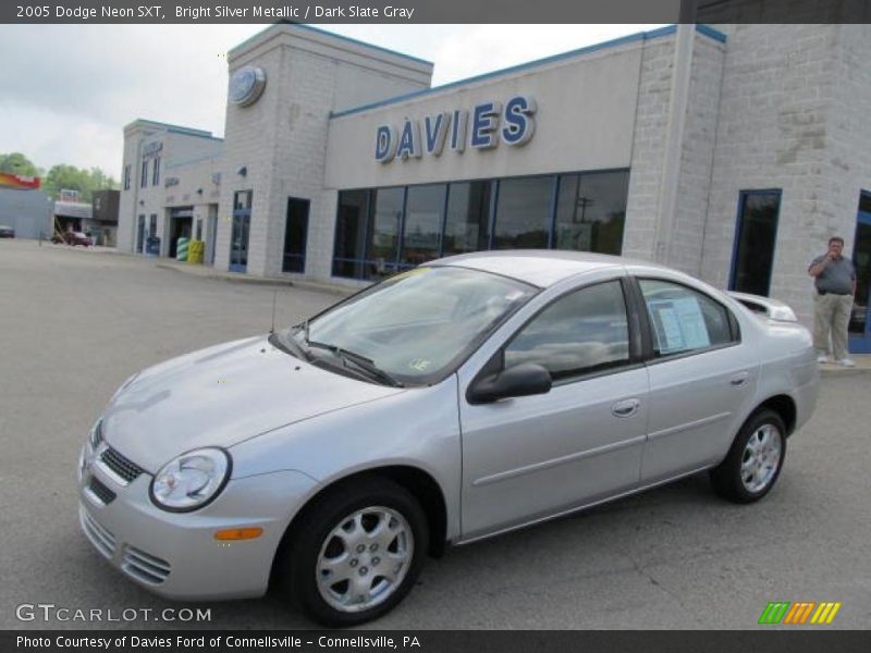 Bright Silver Metallic / Dark Slate Gray 2005 Dodge Neon SXT