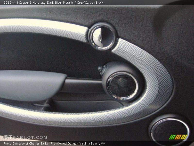 Dark Silver Metallic / Grey/Carbon Black 2010 Mini Cooper S Hardtop
