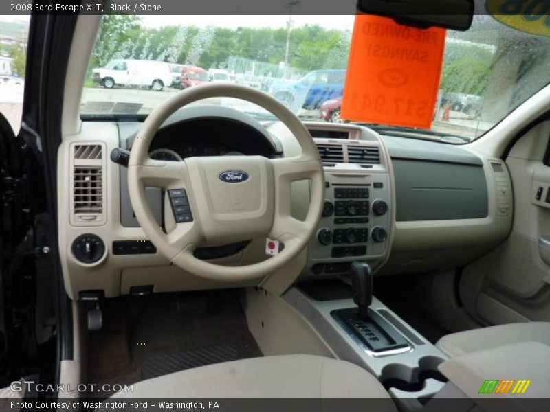 Black / Stone 2008 Ford Escape XLT