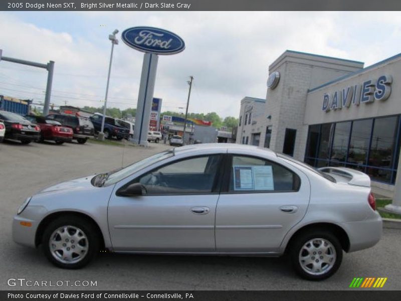 Bright Silver Metallic / Dark Slate Gray 2005 Dodge Neon SXT