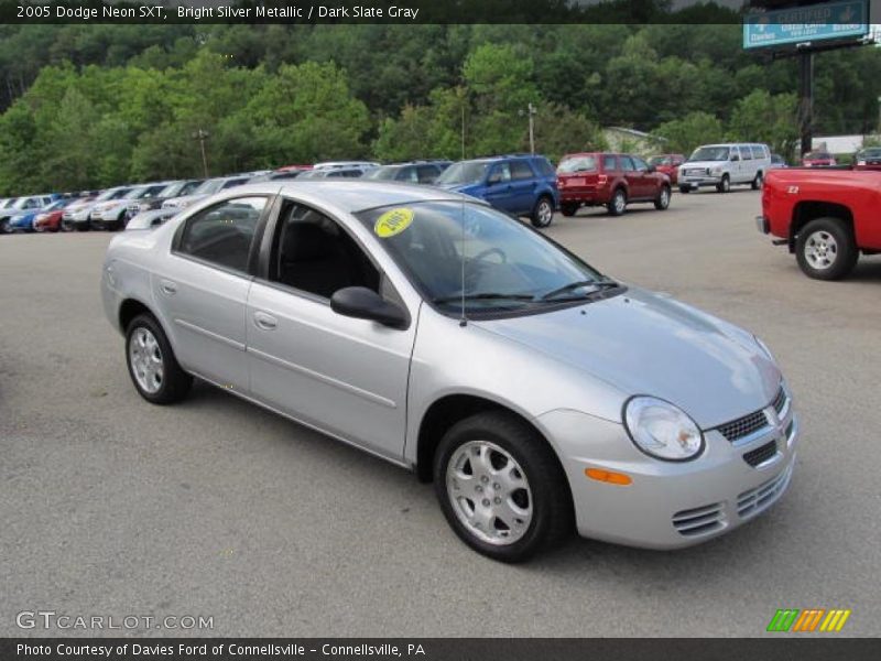 Bright Silver Metallic / Dark Slate Gray 2005 Dodge Neon SXT