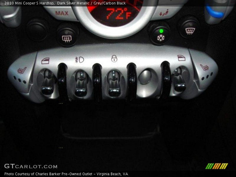 Dark Silver Metallic / Grey/Carbon Black 2010 Mini Cooper S Hardtop