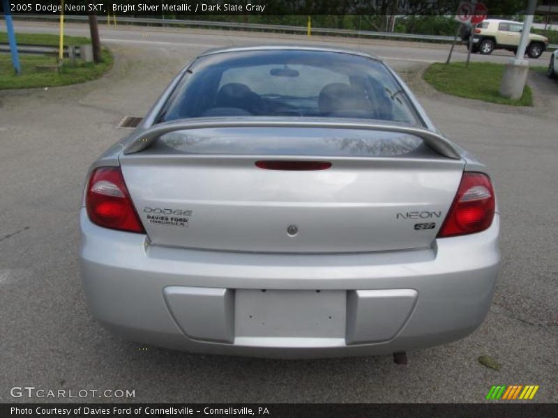 Bright Silver Metallic / Dark Slate Gray 2005 Dodge Neon SXT