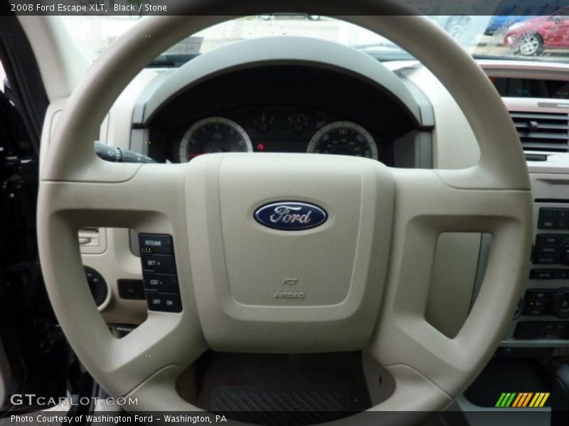 Black / Stone 2008 Ford Escape XLT