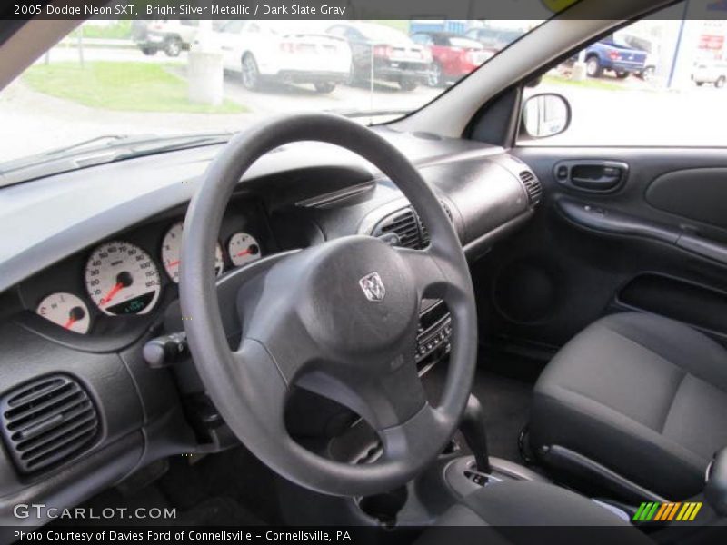 Bright Silver Metallic / Dark Slate Gray 2005 Dodge Neon SXT