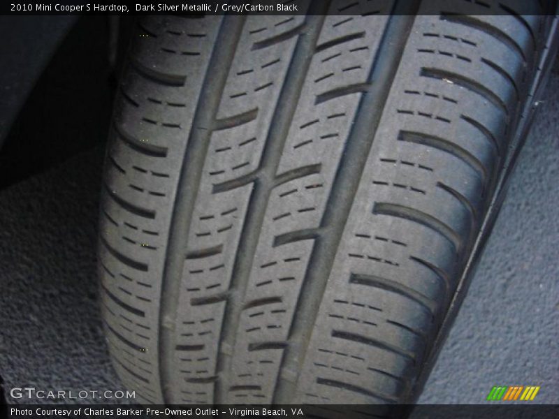 Dark Silver Metallic / Grey/Carbon Black 2010 Mini Cooper S Hardtop