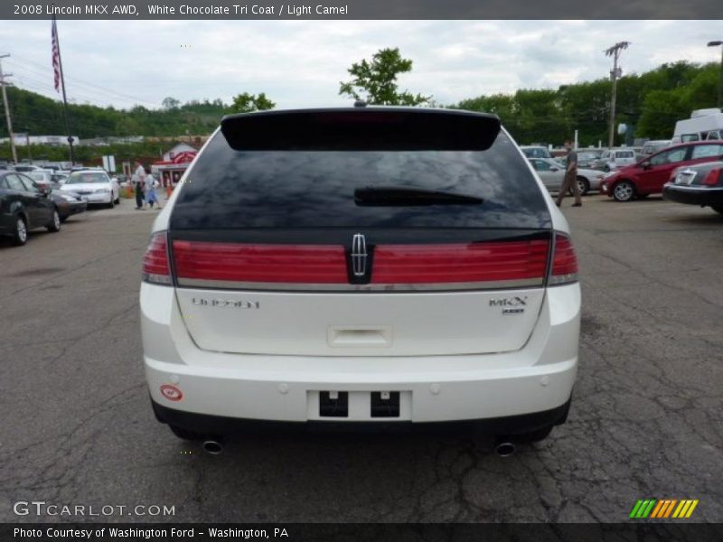 White Chocolate Tri Coat / Light Camel 2008 Lincoln MKX AWD