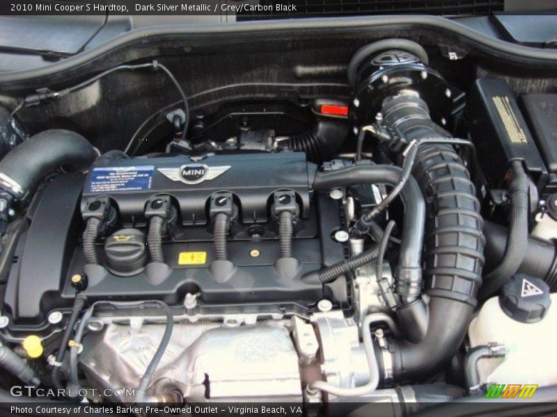  2010 Cooper S Hardtop Engine - 1.6 Liter Turbocharged DOHC 16-Valve VVT 4 Cylinder