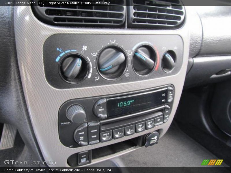 Bright Silver Metallic / Dark Slate Gray 2005 Dodge Neon SXT