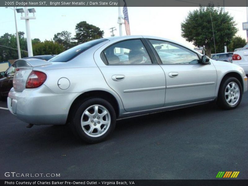 Bright Silver Metallic / Dark Slate Gray 2005 Dodge Neon SXT