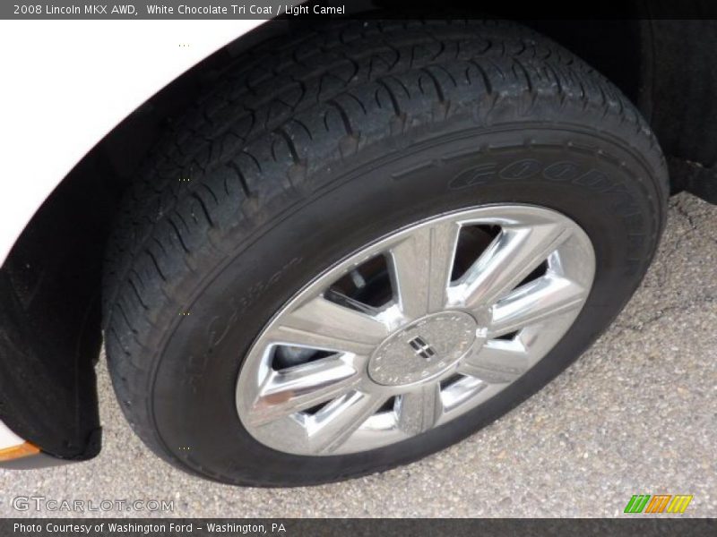 White Chocolate Tri Coat / Light Camel 2008 Lincoln MKX AWD