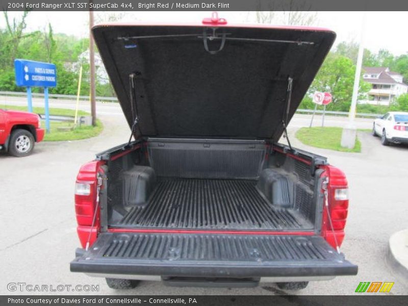 Bright Red / Medium Dark Flint 2004 Ford Ranger XLT SST SuperCab 4x4