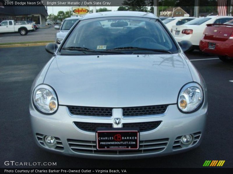 Bright Silver Metallic / Dark Slate Gray 2005 Dodge Neon SXT