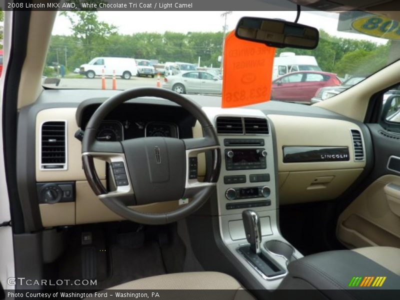 White Chocolate Tri Coat / Light Camel 2008 Lincoln MKX AWD