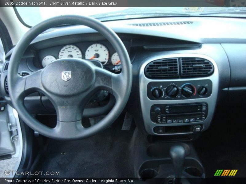Bright Silver Metallic / Dark Slate Gray 2005 Dodge Neon SXT