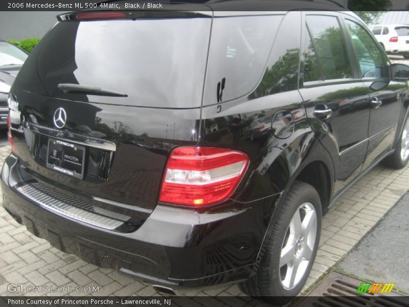 Black / Black 2006 Mercedes-Benz ML 500 4Matic