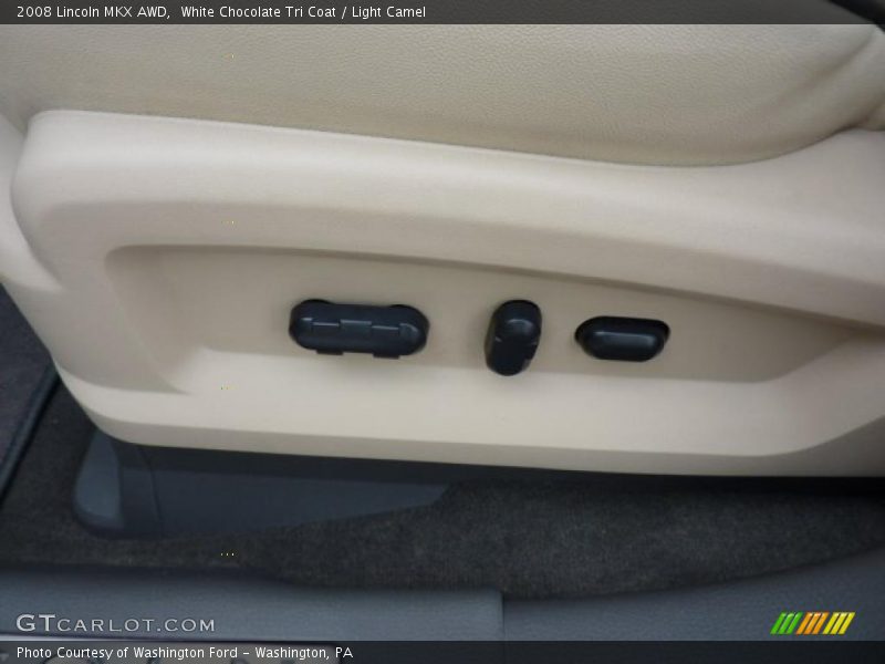 White Chocolate Tri Coat / Light Camel 2008 Lincoln MKX AWD