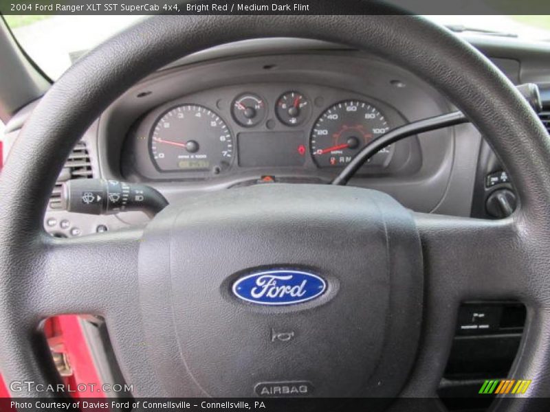 Bright Red / Medium Dark Flint 2004 Ford Ranger XLT SST SuperCab 4x4