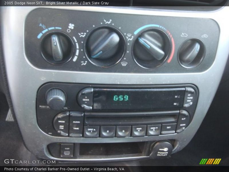 Bright Silver Metallic / Dark Slate Gray 2005 Dodge Neon SXT