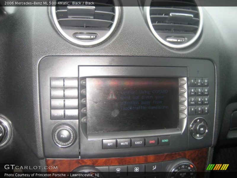 Black / Black 2006 Mercedes-Benz ML 500 4Matic