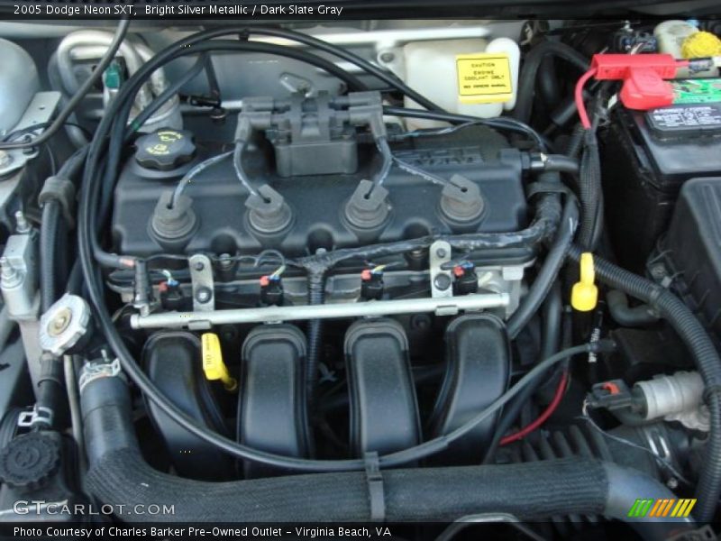 Bright Silver Metallic / Dark Slate Gray 2005 Dodge Neon SXT