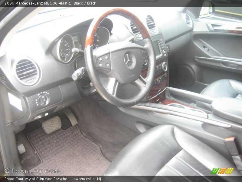 Black / Black 2006 Mercedes-Benz ML 500 4Matic