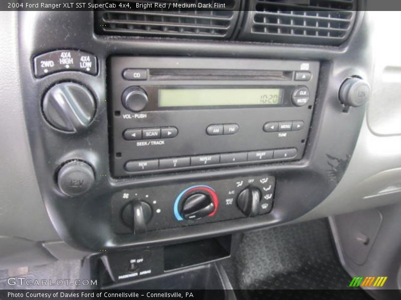 Bright Red / Medium Dark Flint 2004 Ford Ranger XLT SST SuperCab 4x4