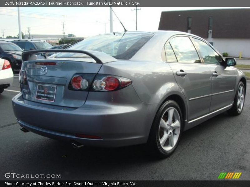 Tungsten Gray Metallic / Gray 2008 Mazda MAZDA6 i Touring Hatchback