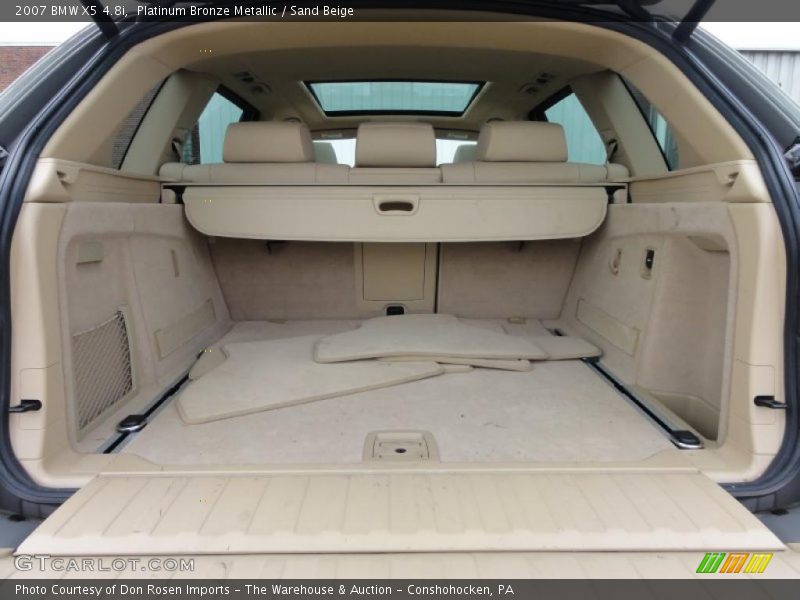  2007 X5 4.8i Trunk