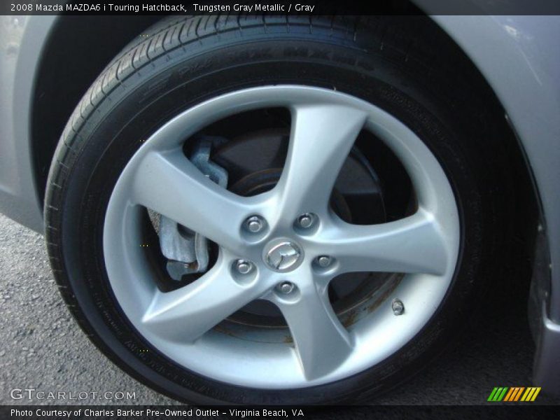 Tungsten Gray Metallic / Gray 2008 Mazda MAZDA6 i Touring Hatchback