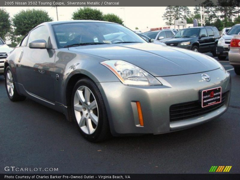 Silverstone Metallic / Charcoal 2005 Nissan 350Z Touring Coupe
