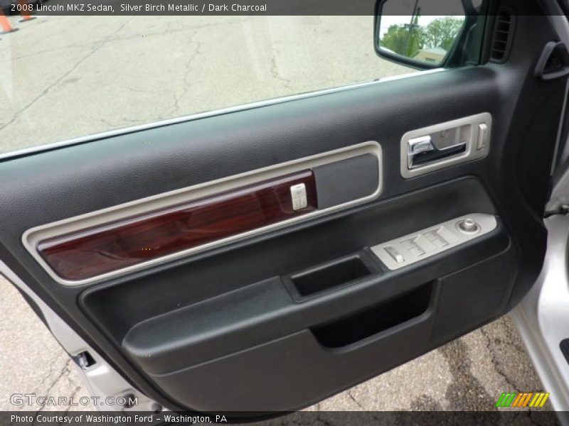 Silver Birch Metallic / Dark Charcoal 2008 Lincoln MKZ Sedan