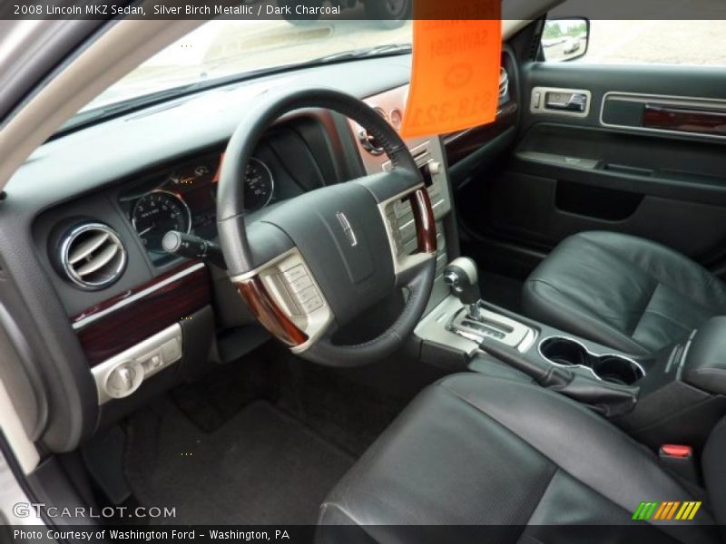 Silver Birch Metallic / Dark Charcoal 2008 Lincoln MKZ Sedan