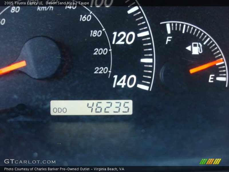 Desert Sand Mica / Taupe 2005 Toyota Camry LE