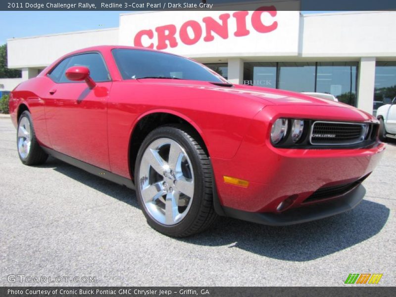 Redline 3-Coat Pearl / Dark Slate Gray 2011 Dodge Challenger Rallye