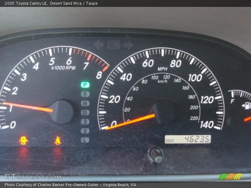 Desert Sand Mica / Taupe 2005 Toyota Camry LE