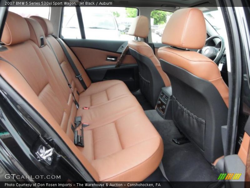 Jet Black / Auburn 2007 BMW 5 Series 530xi Sport Wagon