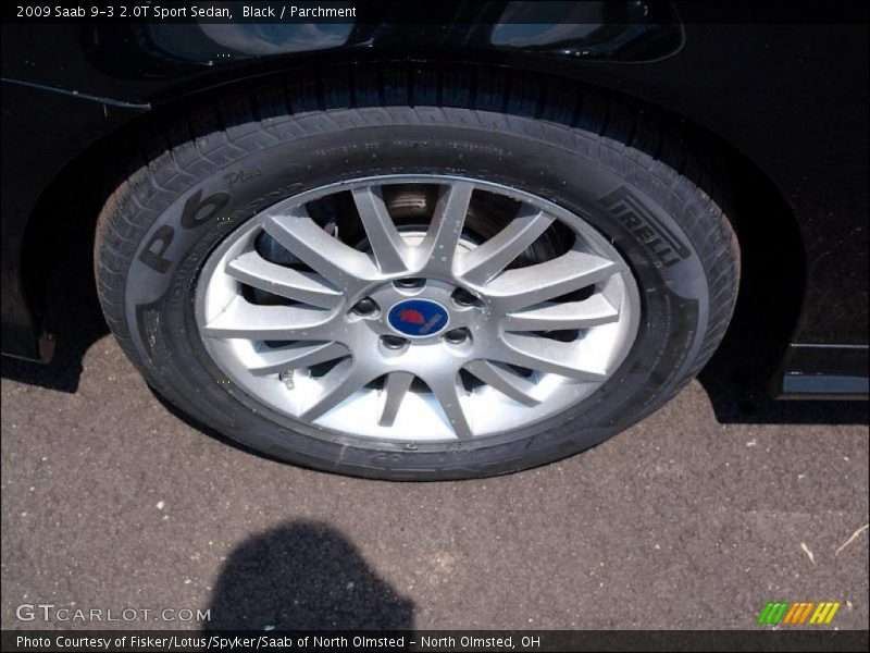  2009 9-3 2.0T Sport Sedan Wheel