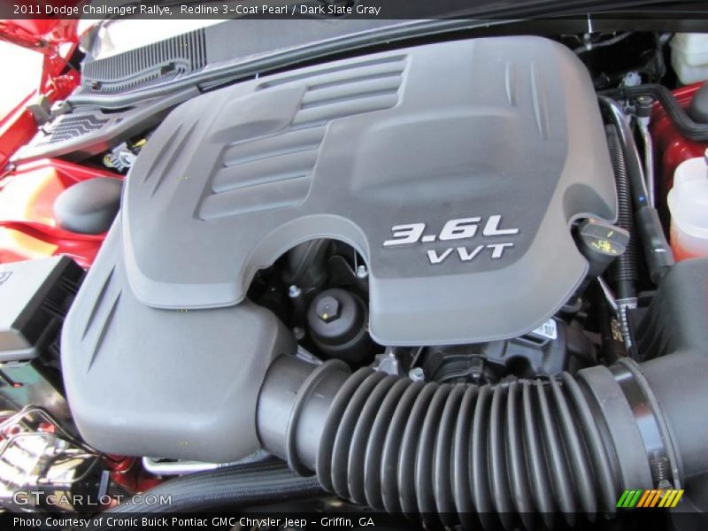 Redline 3-Coat Pearl / Dark Slate Gray 2011 Dodge Challenger Rallye