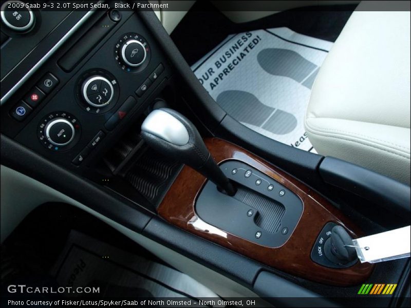  2009 9-3 2.0T Sport Sedan 5 Speed Sentronic Automatic Shifter