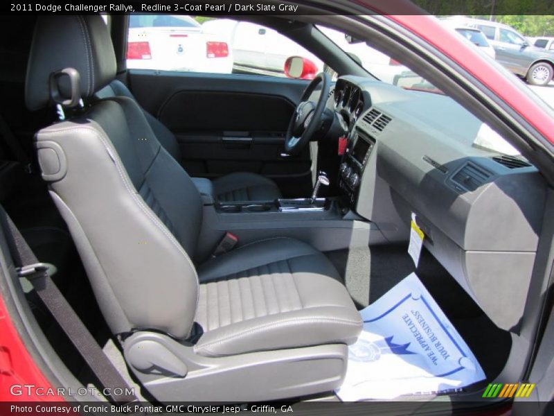 Redline 3-Coat Pearl / Dark Slate Gray 2011 Dodge Challenger Rallye