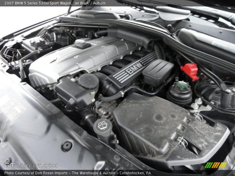 Jet Black / Auburn 2007 BMW 5 Series 530xi Sport Wagon