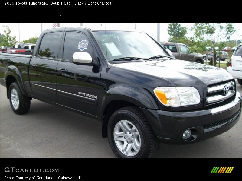 Black / Light Charcoal 2006 Toyota Tundra SR5 Double Cab
