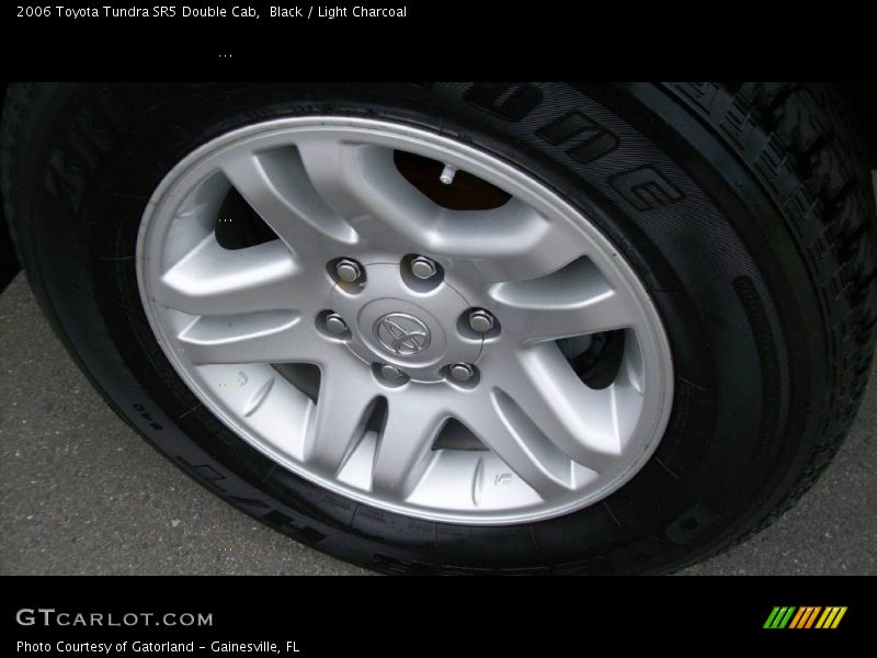 Black / Light Charcoal 2006 Toyota Tundra SR5 Double Cab