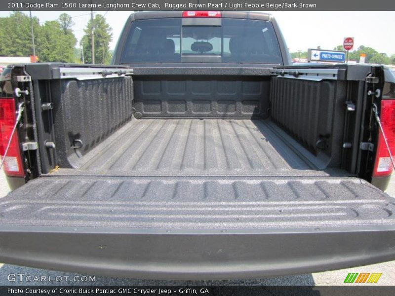 Rugged Brown Pearl / Light Pebble Beige/Bark Brown 2011 Dodge Ram 1500 Laramie Longhorn Crew Cab