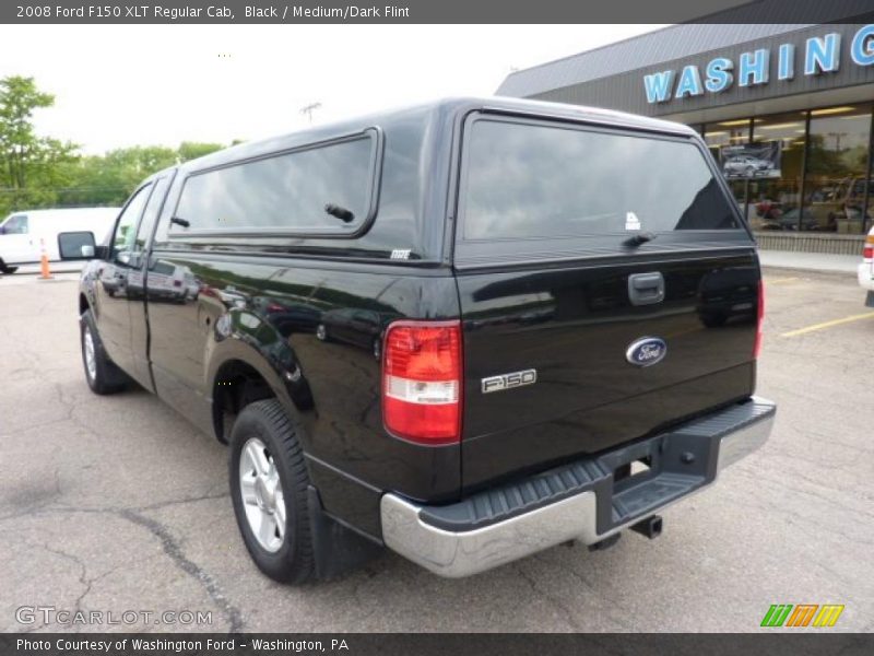 Black / Medium/Dark Flint 2008 Ford F150 XLT Regular Cab