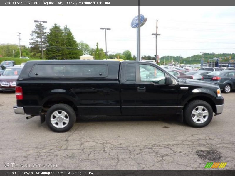 Black / Medium/Dark Flint 2008 Ford F150 XLT Regular Cab