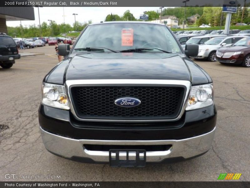 Black / Medium/Dark Flint 2008 Ford F150 XLT Regular Cab