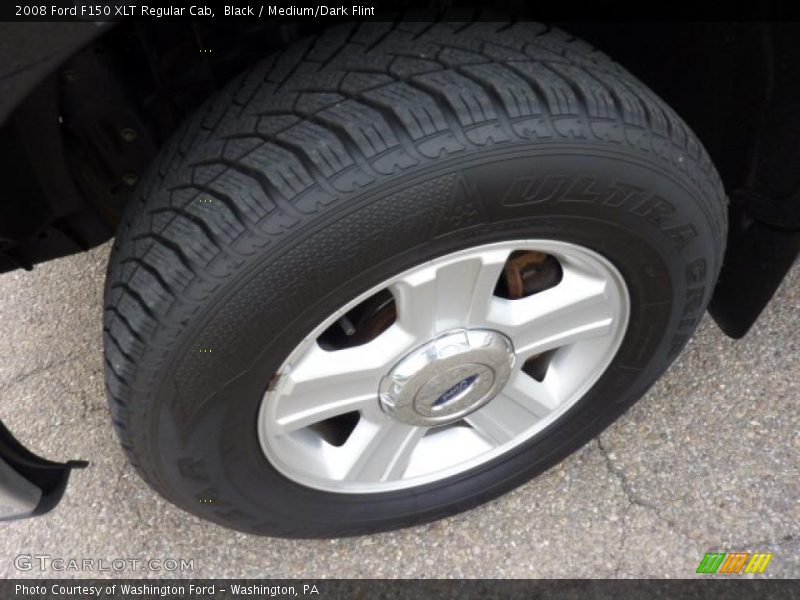 Black / Medium/Dark Flint 2008 Ford F150 XLT Regular Cab