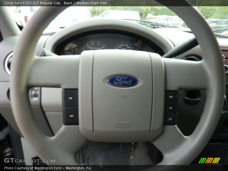 Black / Medium/Dark Flint 2008 Ford F150 XLT Regular Cab